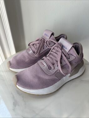 adidas Women’s Dusty Mauve Mesh Running Sneakers Shoes U_Path X Soft Vision Sz 8